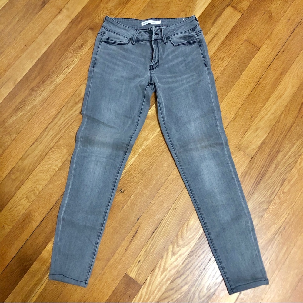 MELROSE AND MARKET SKINNY GRAY JEANS 25 NORDSTROM